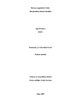 Prakses atskaite 'Restorāns "Le Clos Saint Front"', 1.