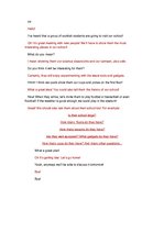 Paraugs 'Oral Exam for Grade 9 in English', 1.