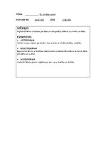 Konspekts 'Nodarbību plāns pirmsskolā "Daba vasarā"', 1.