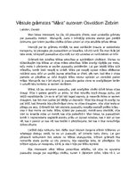 Eseja 'Vēstule grāmatas "Māra" autoram', 1.