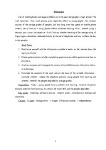 Referāts 'Mobilo telefonu ietekme uz 16-18 gadus  veciem vidusskolēniem', 3.