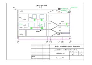 Paraugs 'Kursa projekts studiju priekšmetā "Apkure un ventilācija"', 24.