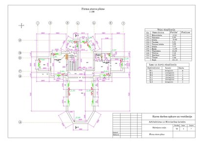 Paraugs 'Kursa projekts studiju priekšmetā "Apkure un ventilācija"', 27.