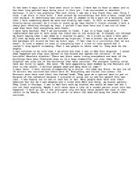 Eseja 'Disaster in New York', 1.