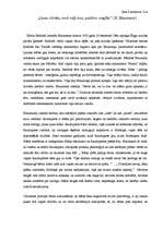 Referāts '"Jauns cilvēks, savā vaļā ticis, padzīvo vieglāk” (R.Blaumanis)', 1.