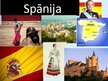 Prezentācija 'Spānija', 1.