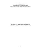 Referāts 'Sieviete un ģimene Senajā Ēģiptē', 1.