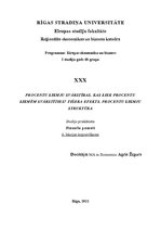 Konspekts 'Procentu likmju svārstības. Fišera efekts. Procentu likmju struktūra', 1.