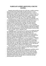 Referāts 'Aristotelis', 3.