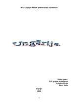 Referāts 'Ungārija', 1.