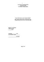 Referāts 'Komercsabiedrību likvidācija', 1.