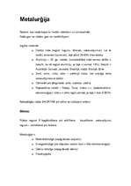 Konspekts 'Metalurģija', 1.