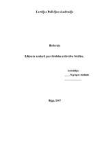 Referāts 'I.Kanta uzskati par tiesisko attiecību būtību', 1.