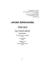Referāts 'A.Šopenhauers un S.Kirkegors - iracionālisma filosofijas pamatlicēji', 3.