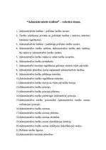 Konspekts 'Administratīvās tiesības - referātu tēmas', 1.