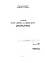 Referāts 'Zemes lietošanas veidi Latvijā', 1.