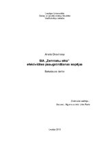 Diplomdarbs 'SIA "Zemnieku sēta" efektivitātes paaugstināšanas iespējas', 1.