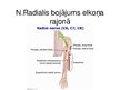 Prezentācija 'N.Radialis bojājums elkoņa rajonā', 1.