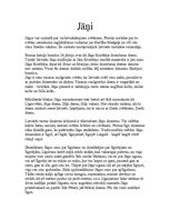 Referāts 'Jāņi', 1.