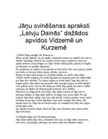 Referāts 'Jāņi', 11.