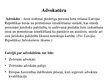 Prezentācija 'Tiesu iestādes Latvijā un advokatūra', 10.