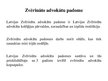 Prezentācija 'Tiesu iestādes Latvijā un advokatūra', 14.