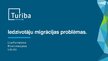 Prezentācija 'Iedzīvotāju migrācijas problēmas', 1.