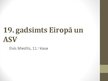 Prezentācija '19.gadsimts Eiropā un ASV', 1.