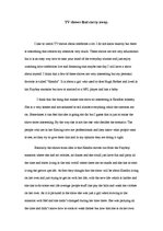 Eseja 'TV Shows', 1.
