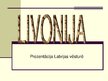 Prezentācija 'Livonija', 1.