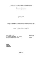 Referāts 'Zirņu audzēšana', 1.