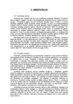 Referāts 'Aristotelis - dzīve un filosofija', 7.