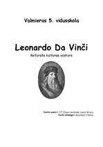 Referāts 'Leonardo da Vinči', 1.