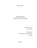 Referāts 'Vārds kā (dzīves) programma', 1.