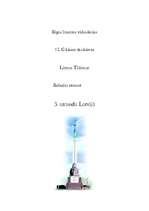 Referāts 'Trešā atmoda Latvijā', 1.