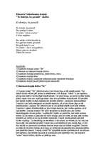 Konspekts 'E.Veidenbauma dzejoļa "Es domāju, ka pasaulē" analīze', 1.