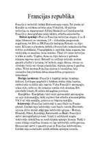 Referāts 'Francijas Republika', 1.