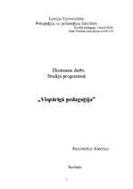 Referāts 'Fiziskās sagatavotības līmenis skolās', 1.