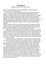 Eseja 'Rafaēls Sancio da Urbīno "Siksta Madonna"', 1.