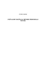 Referāts 'Svešvalodu mācīšanas metodes pirmsskolas vecumā', 1.