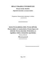 Konspekts 'Finanses', 1.