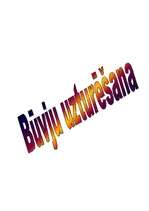 Referāts 'Būvju uzturēšana', 1.