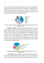 Referāts 'Intercultural differences of the Central African Republic', 5.