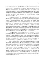 Referāts 'Intercultural differences of the Central African Republic', 8.