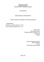 Konspekts 'Eiropa 19.gadsimtā un 20.gadsimta sākumā', 1.