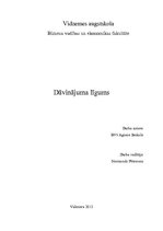 Referāts 'Dāvinājuma līgums', 1.