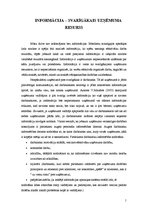 Eseja 'Informācija - svarīgākais uzņēmuma resurss', 1.
