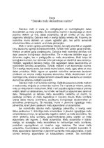 Eseja 'Dabisko mežu ekosistēmas nozīme', 1.