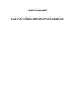 Konspekts 'Arcadian', 1.