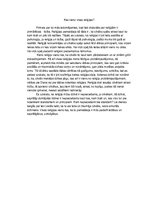 Eseja 'Kas vieno visas reliģijas?', 1.